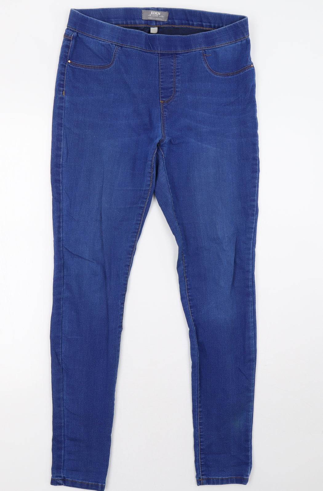 Dorothy Perkins Womens Blue   Jegging Trousers Size 12 L32 in