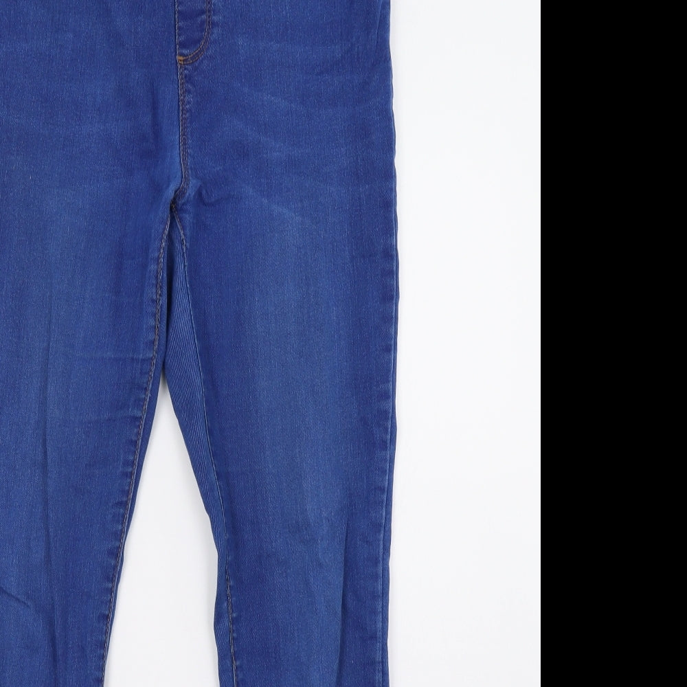 Dorothy Perkins Womens Blue   Jegging Trousers Size 12 L32 in