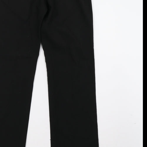 evie Womens Black   Trousers  Size 8 L32 in