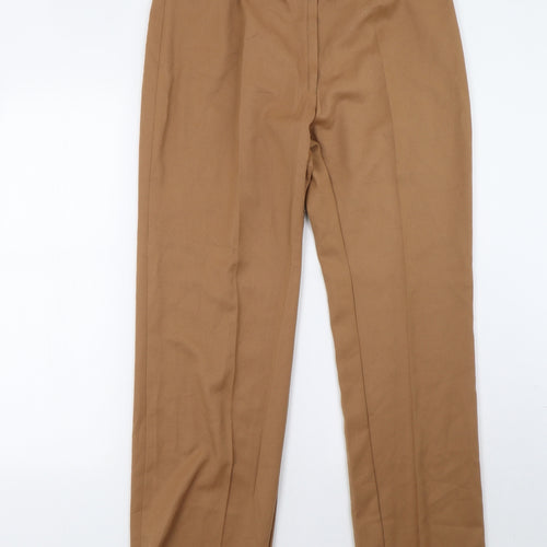 trevira Womens Brown   Trousers  Size 18 L32 in