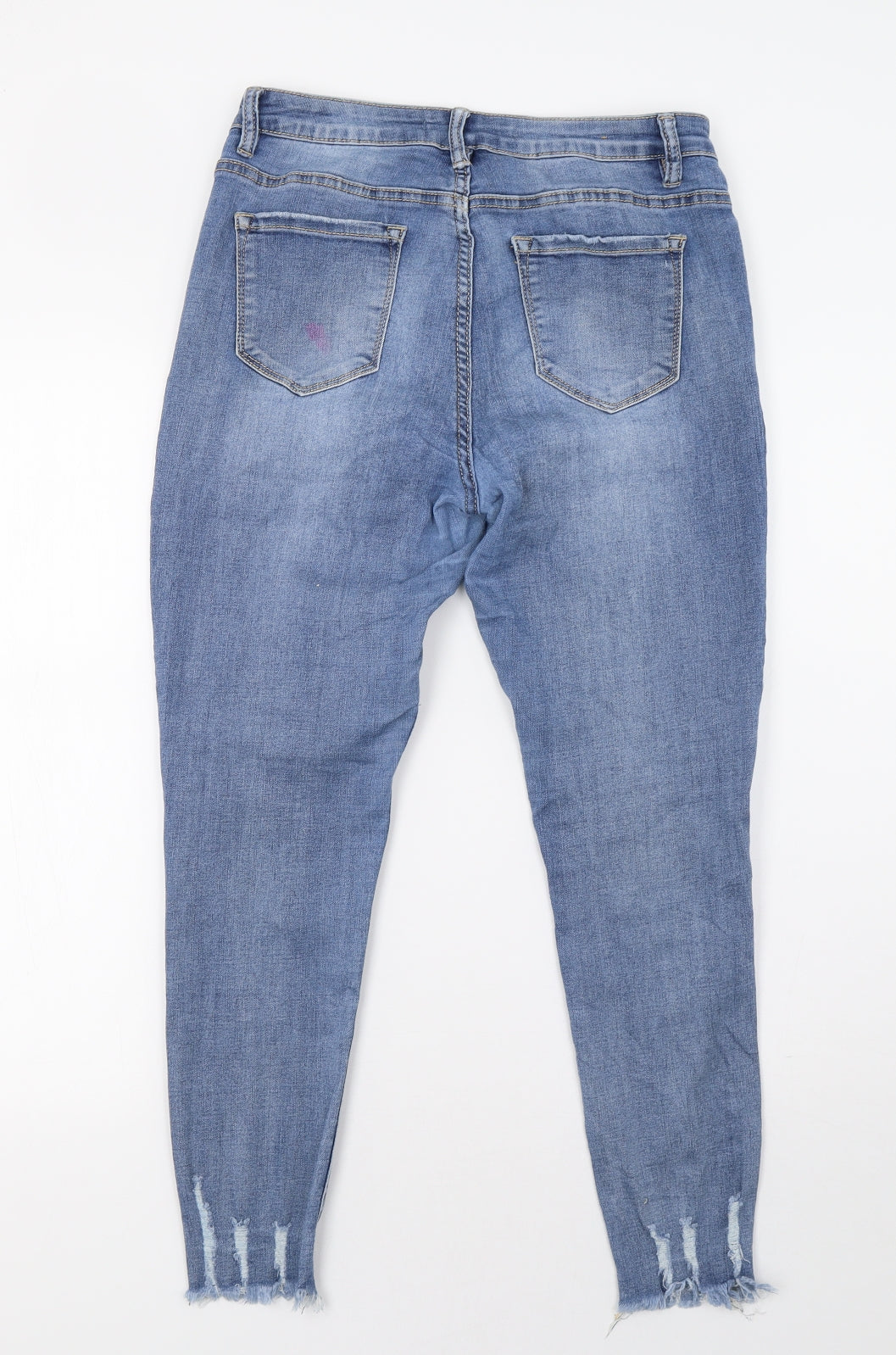 vs miss Womens Blue  Denim Skinny Jeans Size 12 L28 in