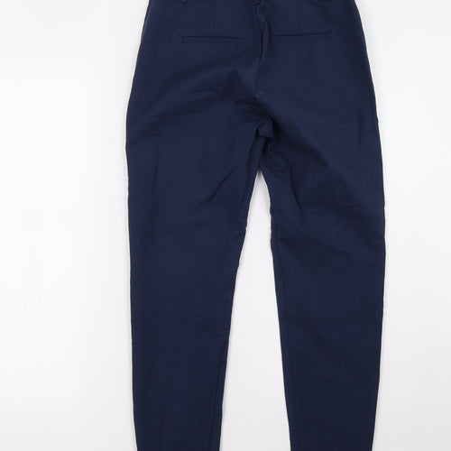 Vera Moda Womens Blue   Trousers  Size 8 L28 in