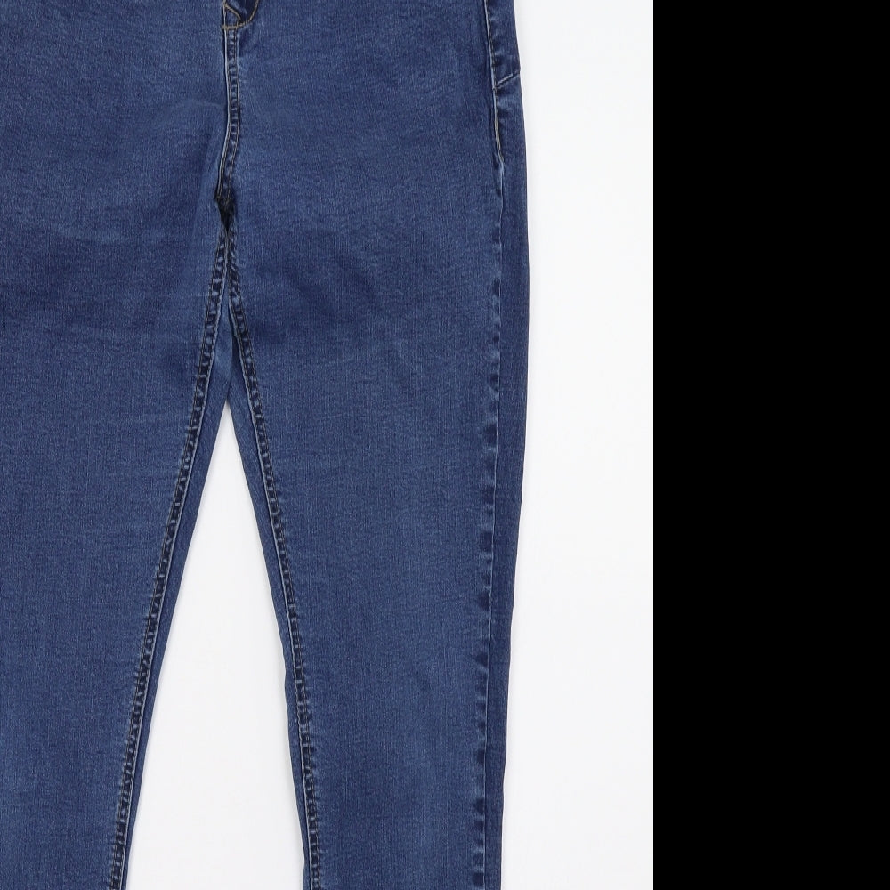 Primark Womens Beige  Denim Skinny Jeans Size 14 L30 in