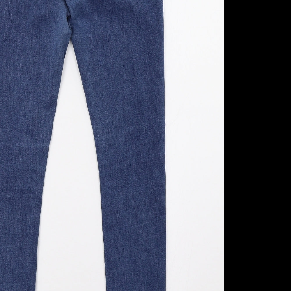 Primark Womens Beige  Denim Skinny Jeans Size 14 L30 in