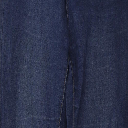 mapp Womens Blue  Denim Straight Jeans Size 10 L32 in