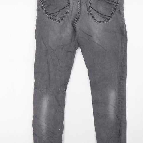NOVA Womens Grey  Denim Skinny Jeans Size 8 L26 in