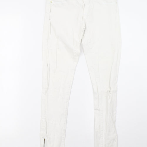 TALLY WEiJL Womens White   Skinny Jeans Size 6 L29 in