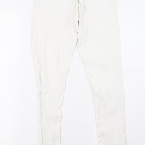 TALLY WEiJL Womens White   Skinny Jeans Size 6 L29 in
