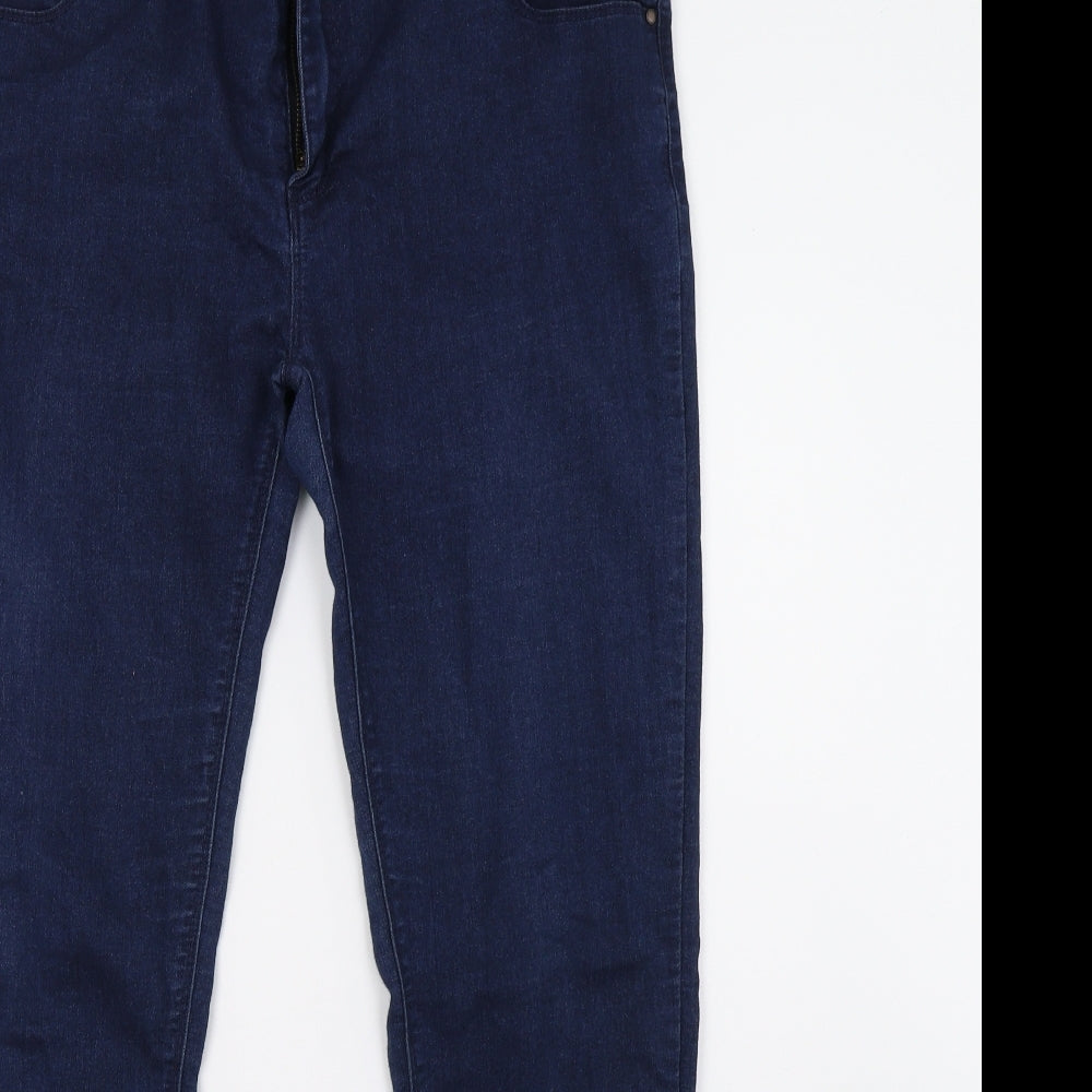 Primark Womens Blue   Jegging Trousers Size 16 L32 in