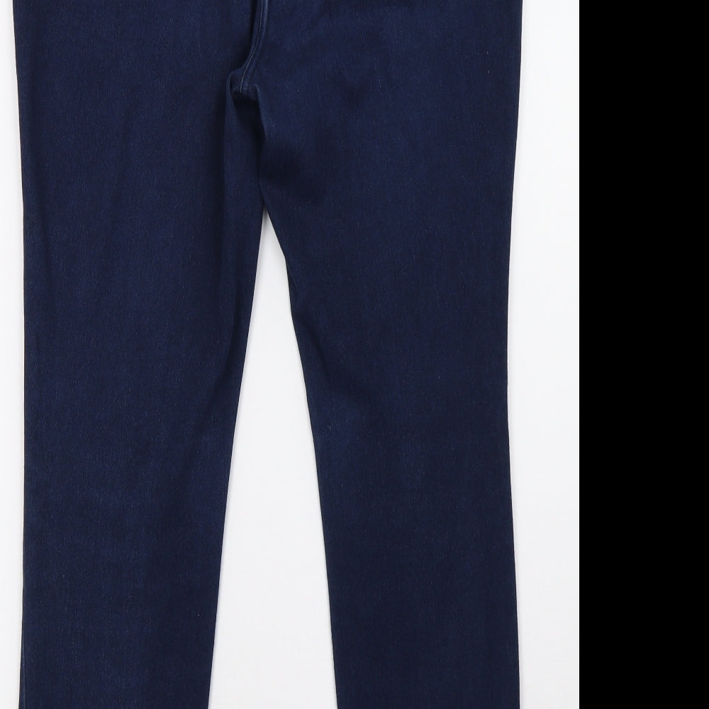 NEXT Womens Blue  Denim Jegging Trousers Size 14 L30 in