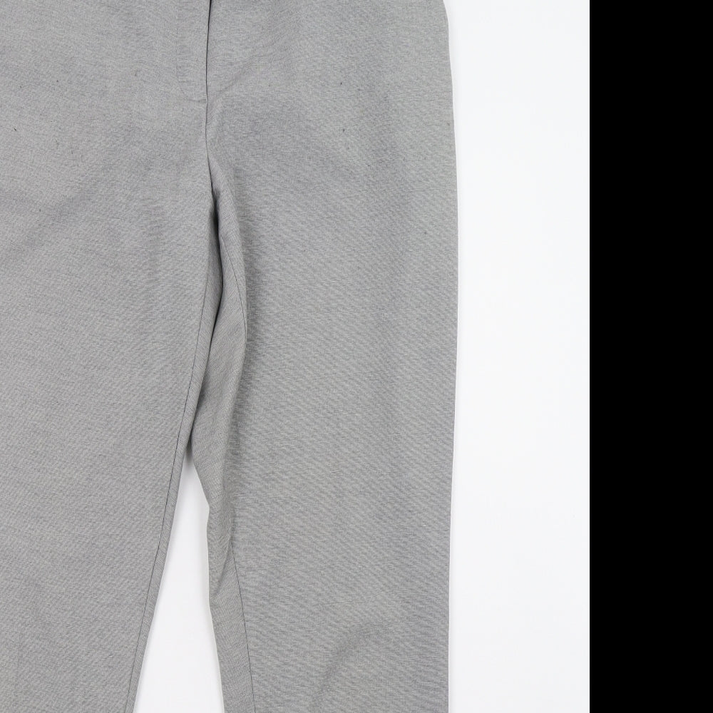 H&M Womens Grey   Trousers  Size 12 L31 in