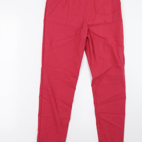 Preworn Womens Pink   Trousers  Size 8 L30 in