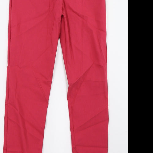 Preworn Womens Pink   Trousers  Size 8 L30 in