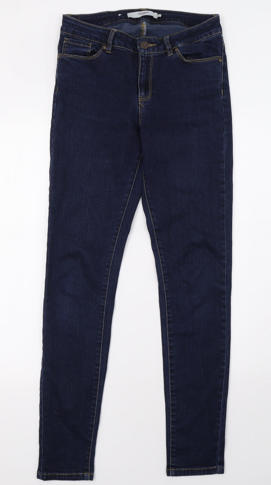 Vera Moda Womens Blue  Denim Skinny Jeans Size 30 L32 in