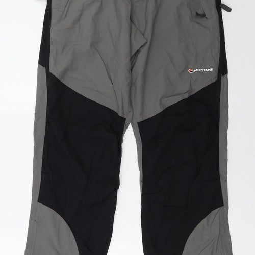 montane Mens Grey   Trousers  Size L L35 in
