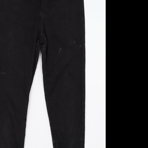 Primark Girls Black  Damask Skinny Jeans Size 13 Years