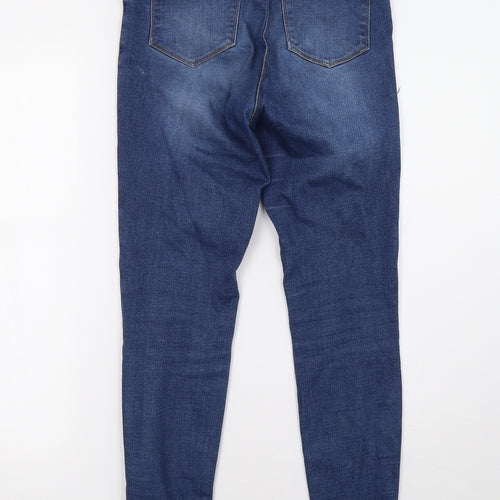 Matalan Womens Blue  Denim Skinny Jeans Size 12 L32 in