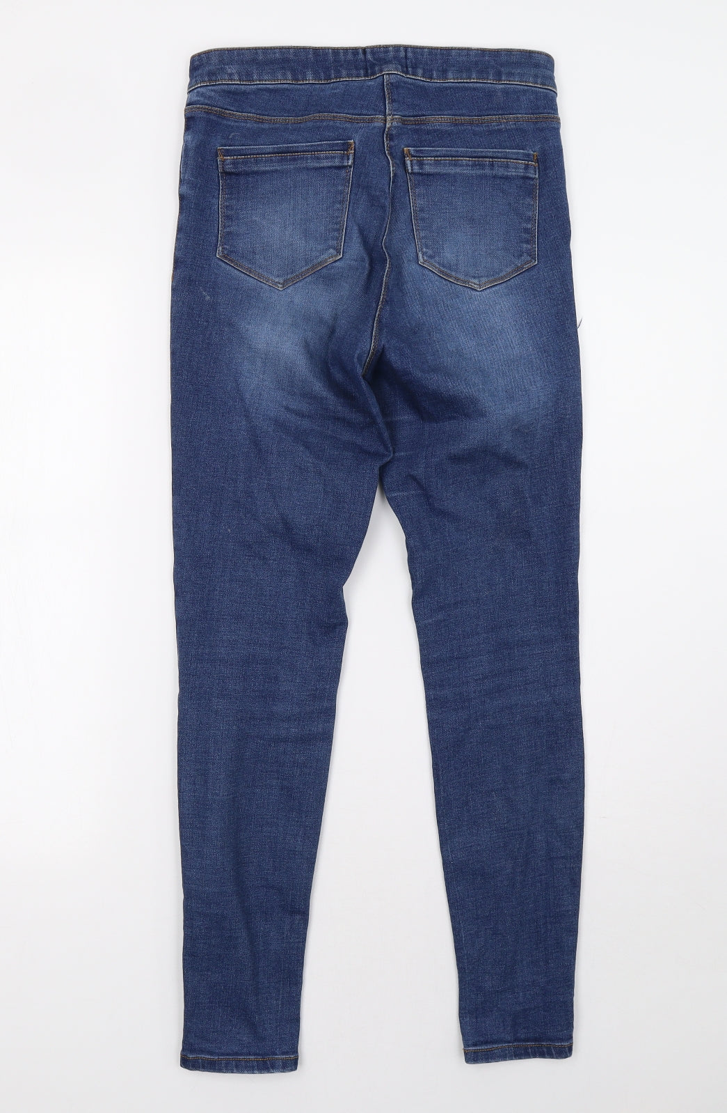 Matalan Womens Blue  Denim Skinny Jeans Size 12 L32 in