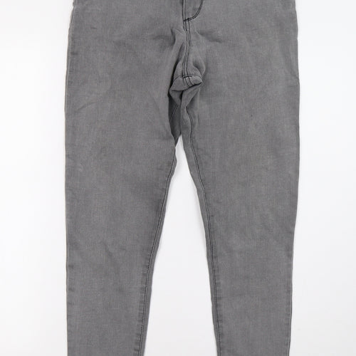 priamrk Womens Grey  Denim Skinny Jeans Size 12 L30 in
