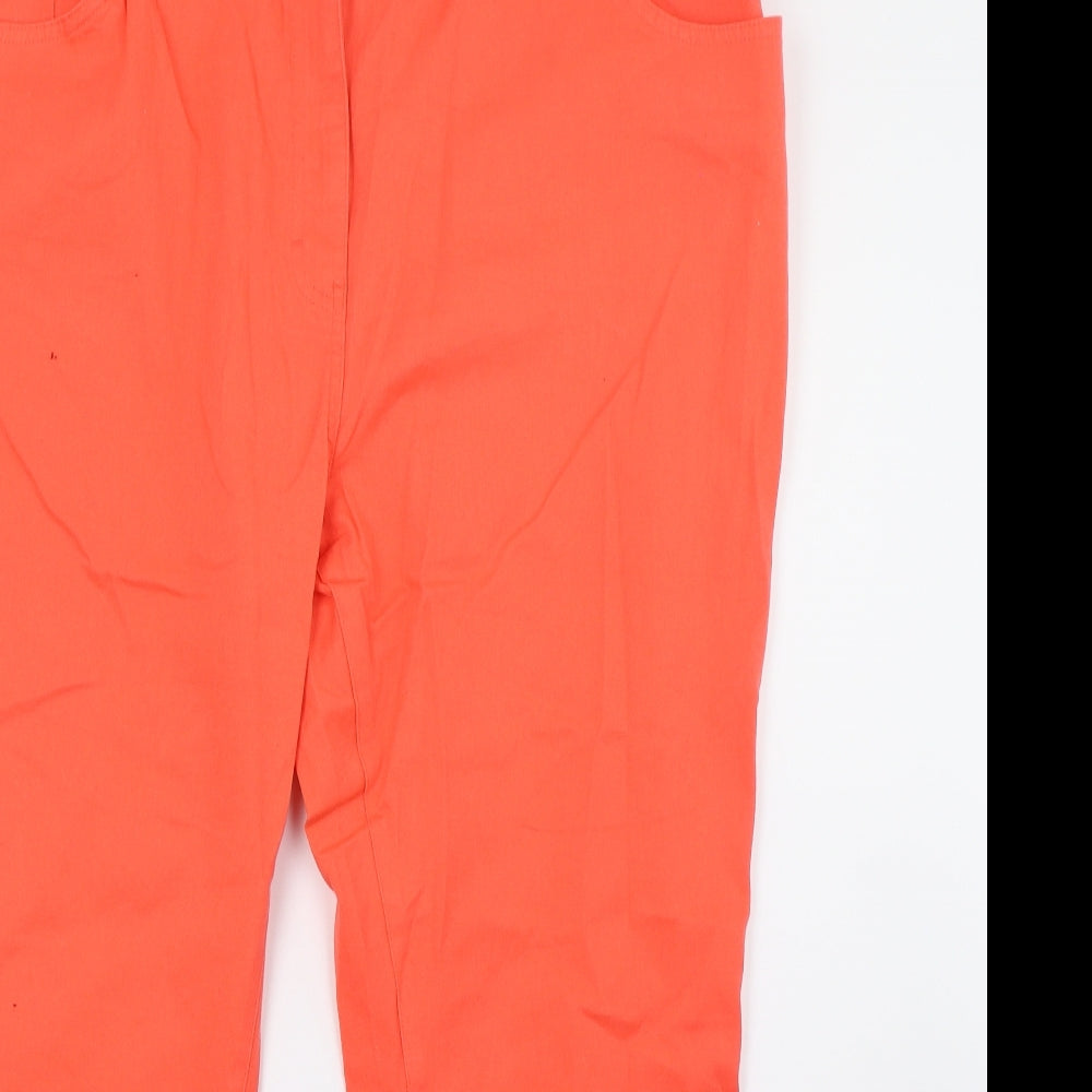 Damart Womens Pink   Straight Jeans Size 24 L30 in