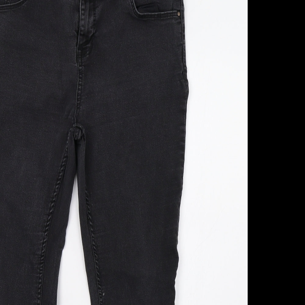 New Look Womens Black  Denim Skinny Jeans Size 16 L30 in