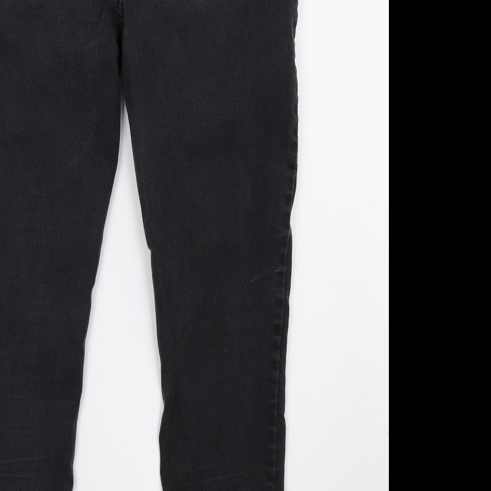 New Look Womens Black  Denim Skinny Jeans Size 16 L30 in