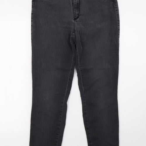 Only Womens Grey  Denim Skinny Jeans Size XL L30 in