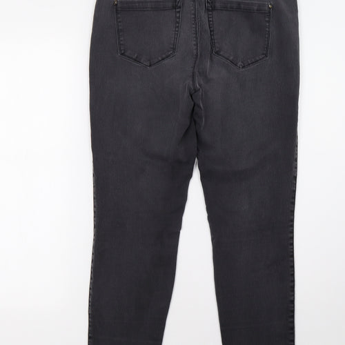 Only Womens Grey  Denim Skinny Jeans Size XL L30 in