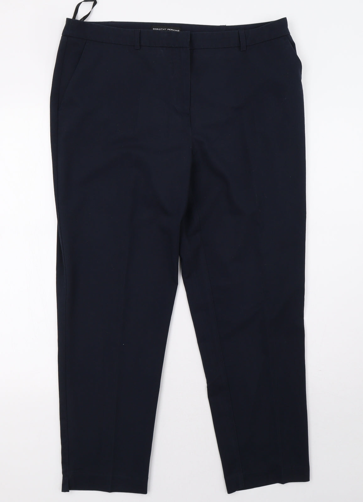 Dorothy Perkins Womens Blue   Trousers  Size 14 L30 in