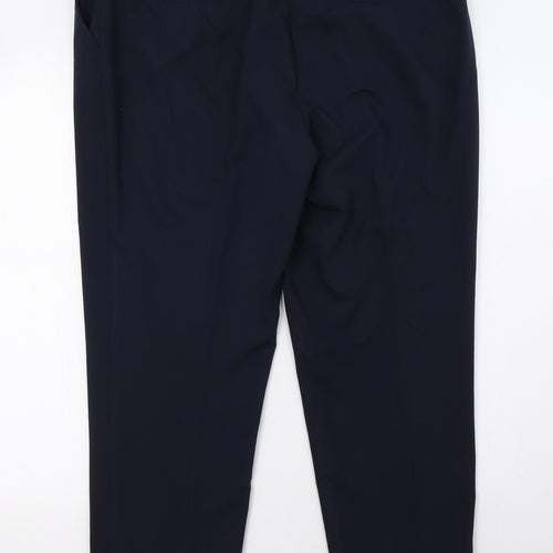 Dorothy Perkins Womens Blue   Trousers  Size 14 L30 in