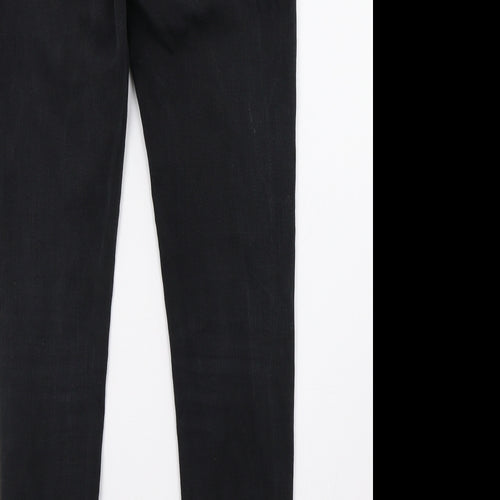 Primark Womens Black  Denim Skinny Jeans Size 8 L30 in