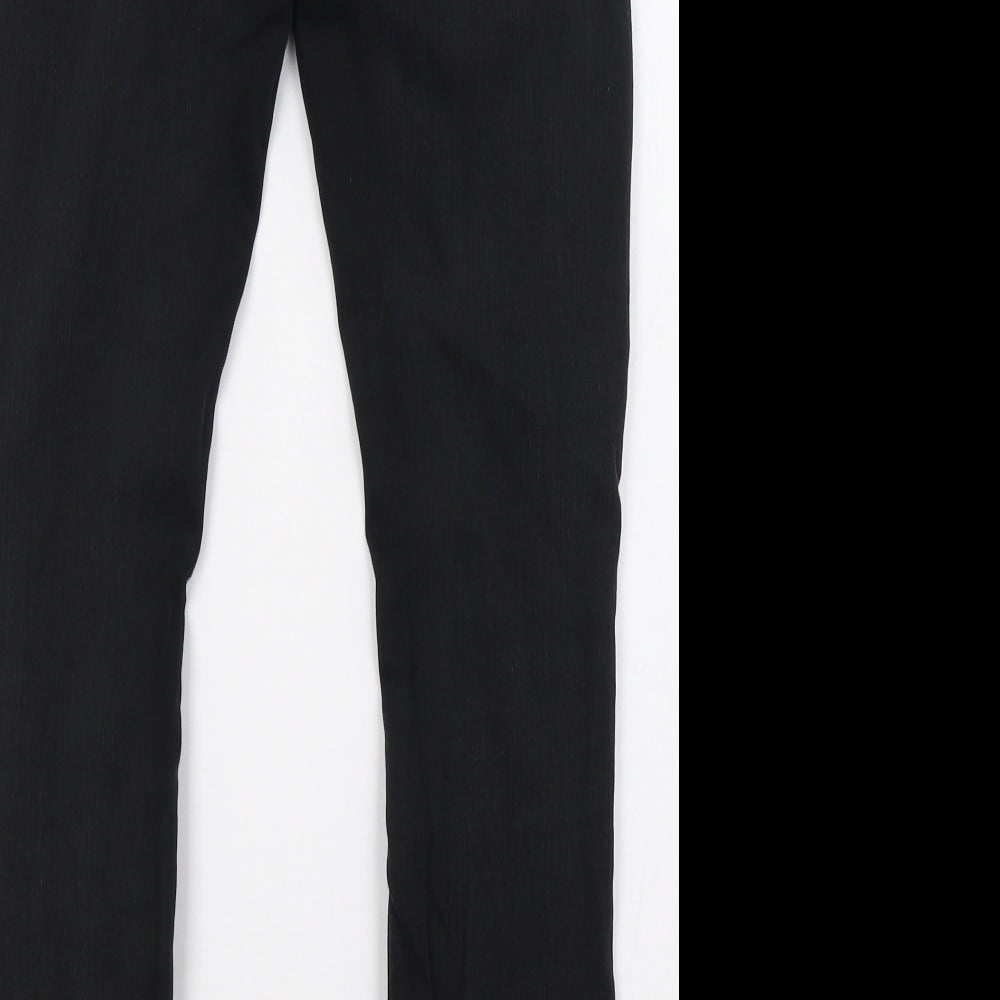 Primark Womens Black  Denim Straight Jeans Size 10 L28 in