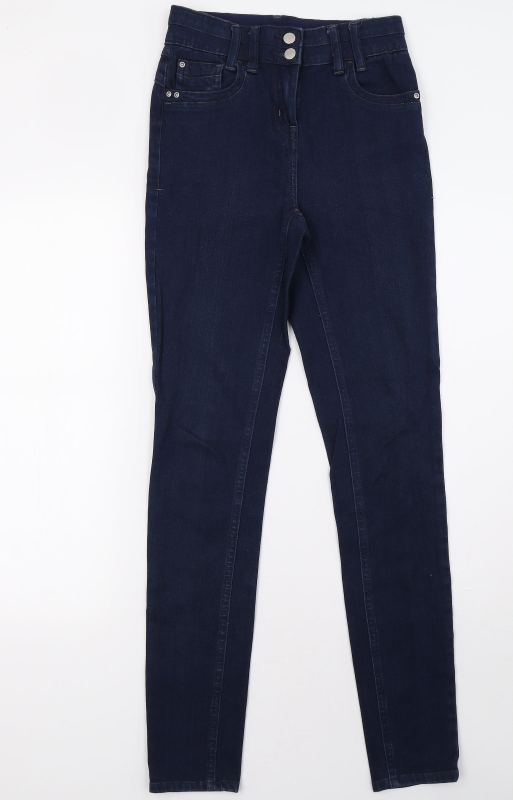 NEXT Womens Blue  Denim Skinny Jeans Size 8 L35 in