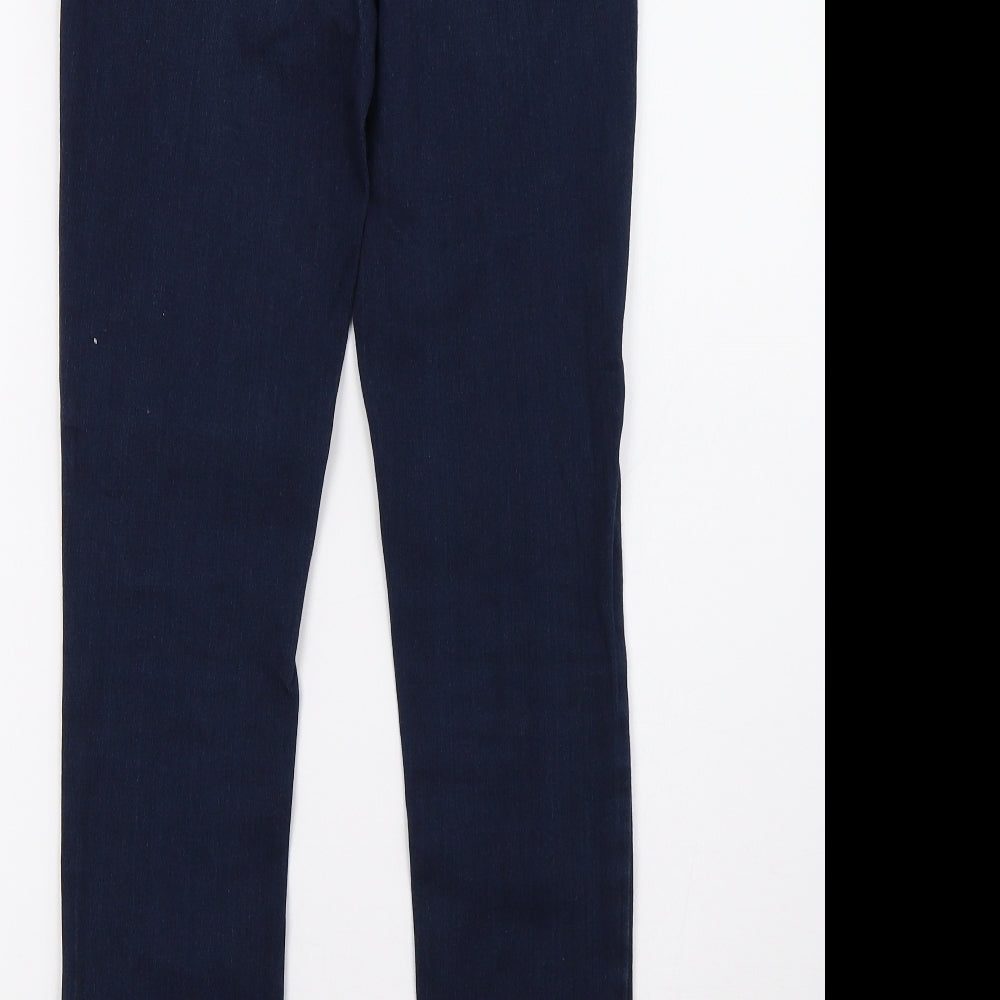 NEXT Womens Blue  Denim Skinny Jeans Size 8 L35 in