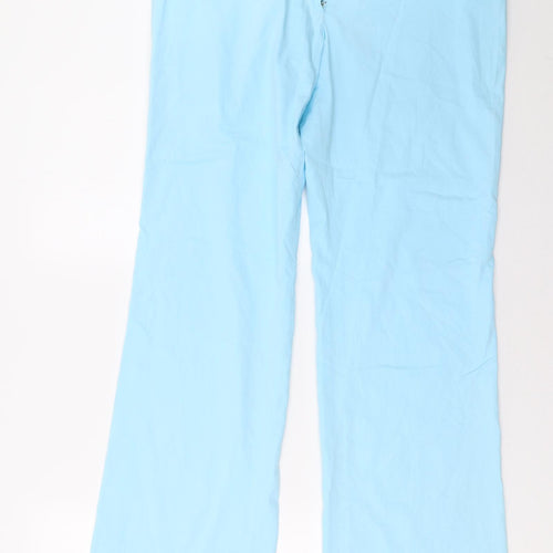 hucke Womens Blue   Trousers  Size 12 L33 in