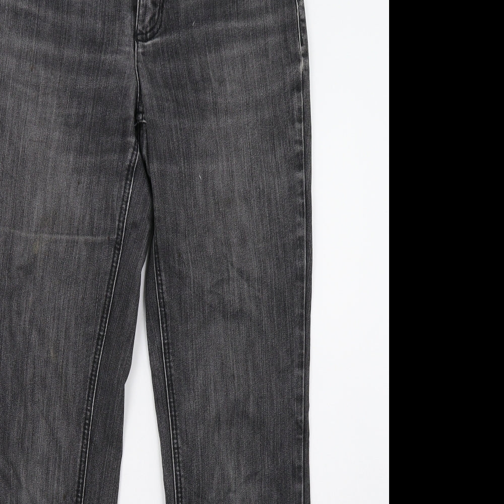 mac Womens Black  Denim Straight Jeans Size 36 L34 in