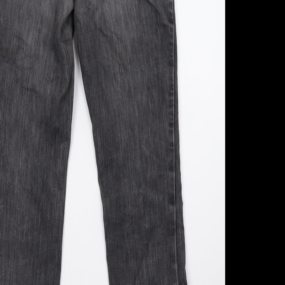 mac Womens Black  Denim Straight Jeans Size 36 L34 in