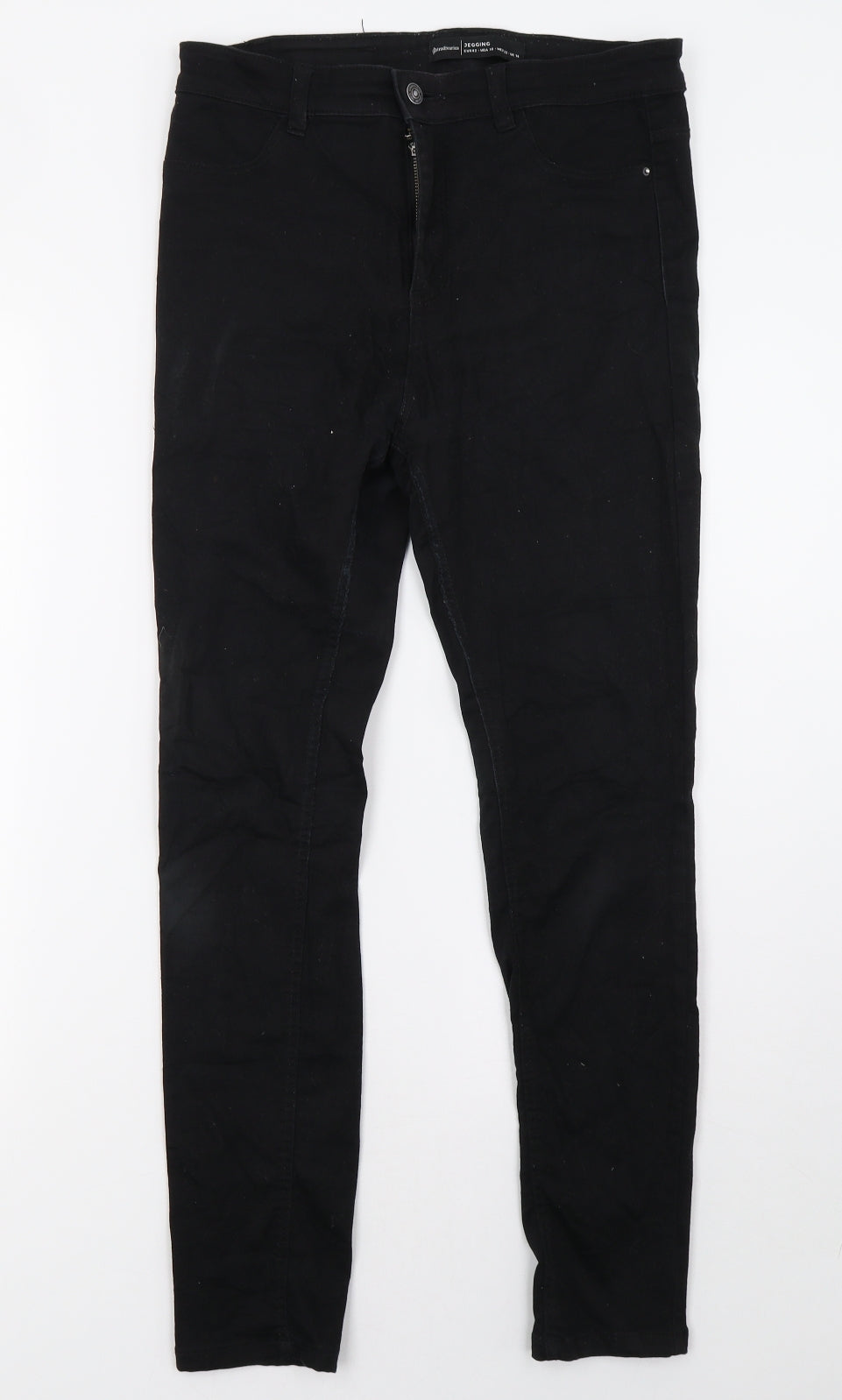 Stradivarius Womens Black   Straight Jeans Size 14 L30 in