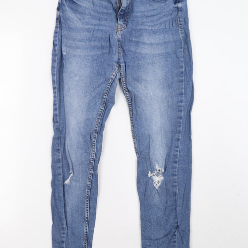 fb sister Womens Blue  Denim Straight Jeans Size 29 L29 in