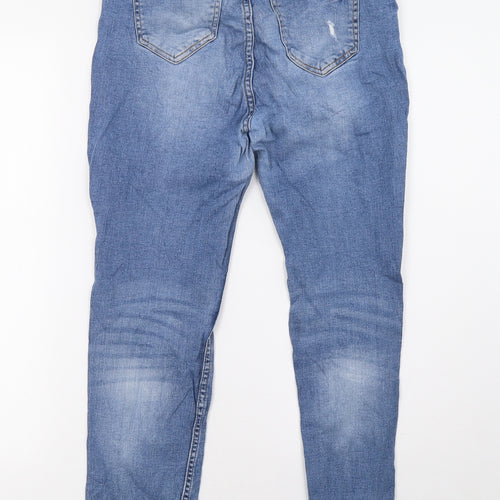 fb sister Womens Blue  Denim Straight Jeans Size 29 L29 in