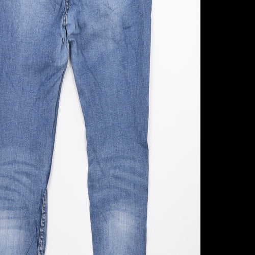 fb sister Womens Blue  Denim Straight Jeans Size 29 L29 in
