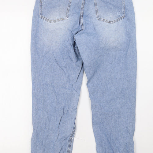 cindy Womens Blue  Denim Straight Jeans Size 28 L30 in