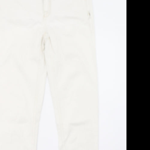 blue fire Womens White   Skinny Jeans Size 10 L32 in
