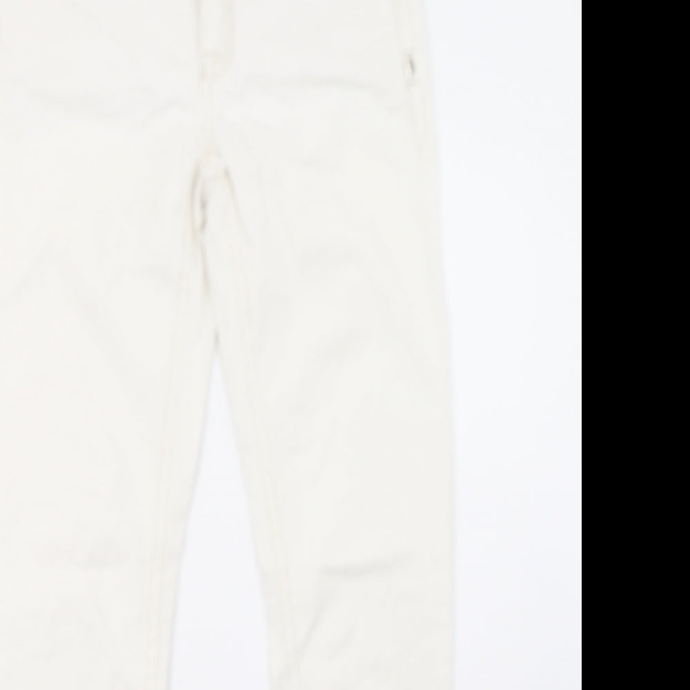 blue fire Womens White   Skinny Jeans Size 10 L32 in