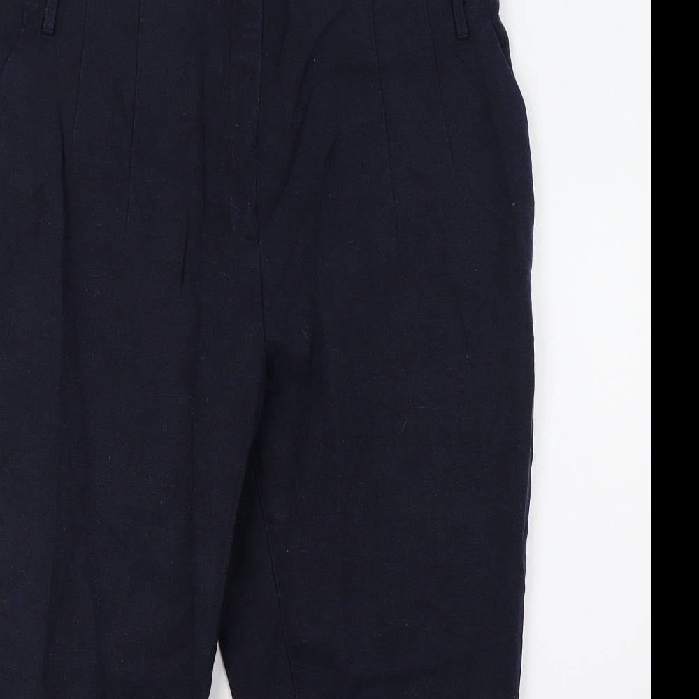 Marks and Spencer Womens Blue   Trousers  Size 18 L28 in