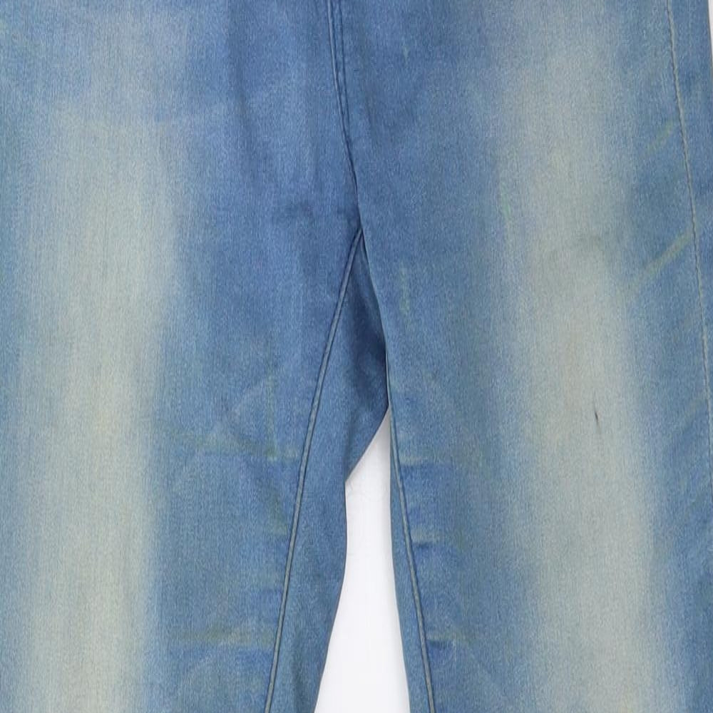 Primark Womens Blue  Denim Skinny Jeans Size 10 L35 in