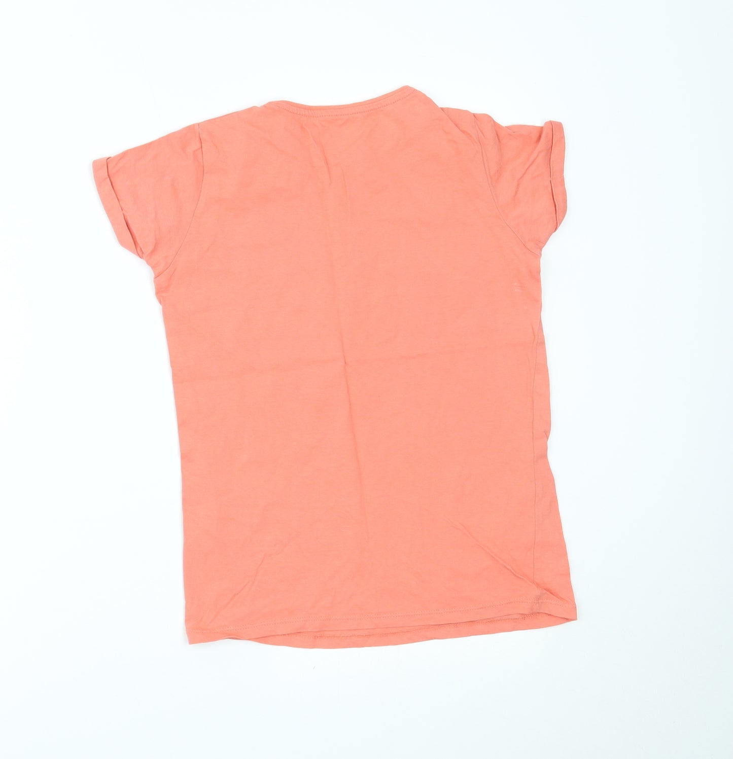 Primark Girls Pink   Basic T-Shirt Size 11-12 Years