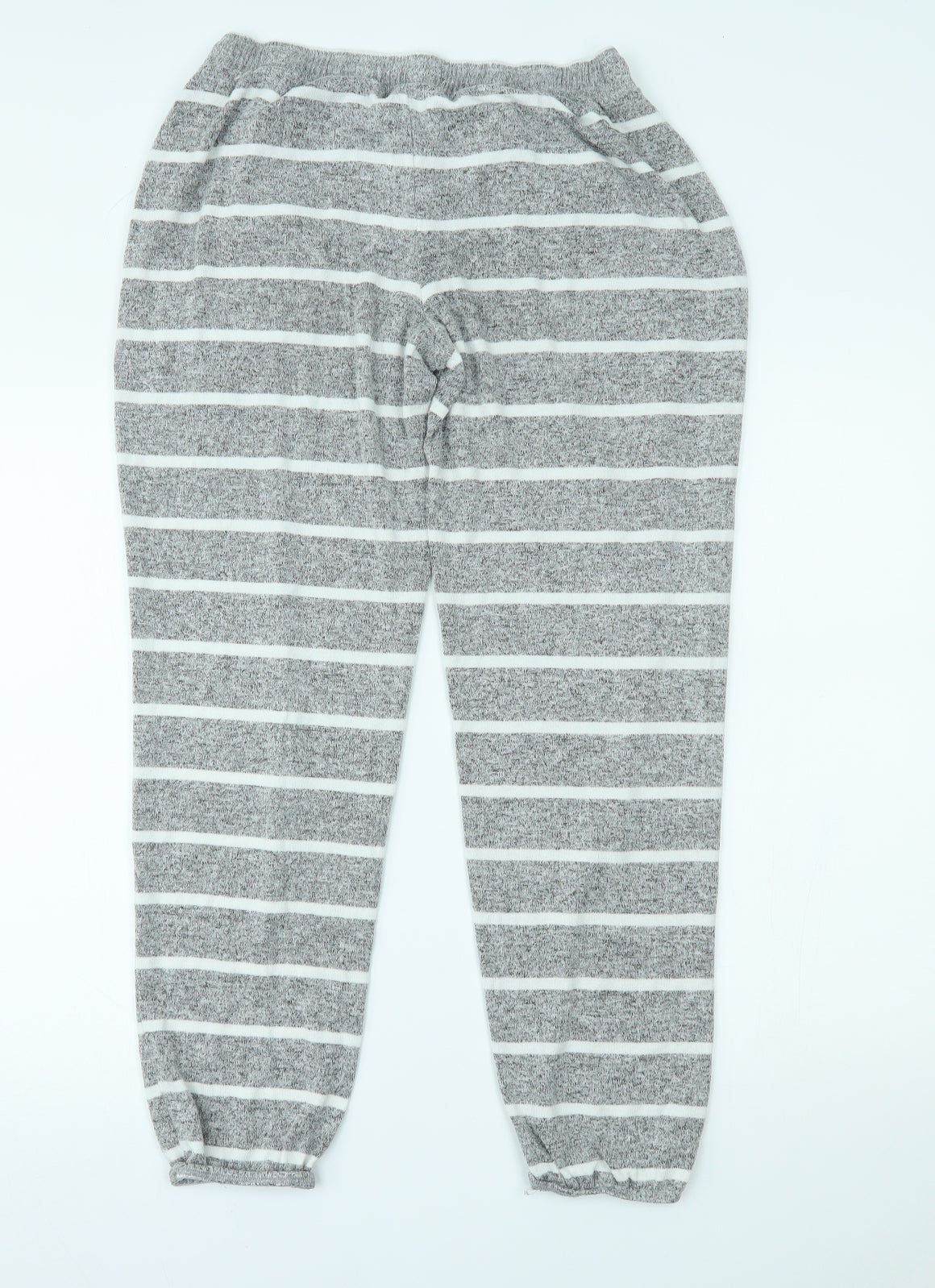 Marks and Spencer Womens Grey Striped   Lounge Pants Size 12