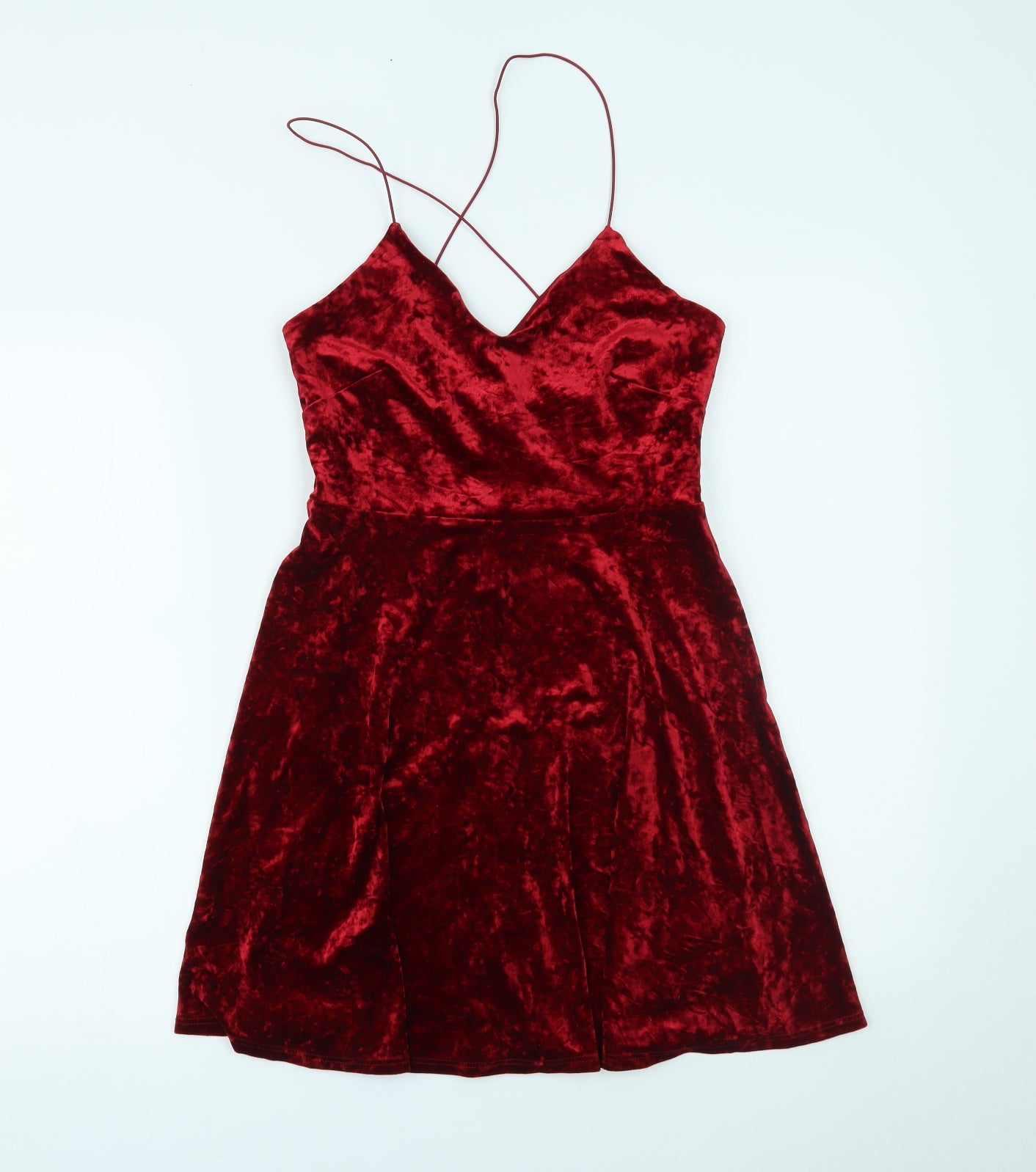 New Look Womens Red   Fit & Flare  Size 12