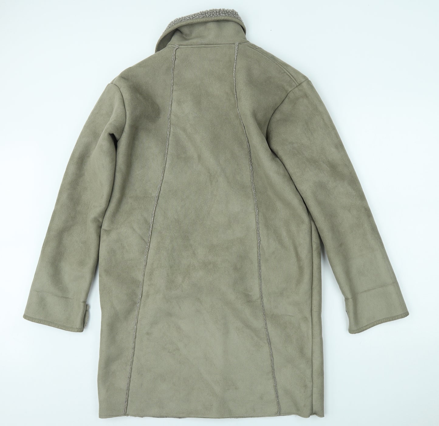 Sara Kelly Womens Beige   Overcoat Coat Size 10
